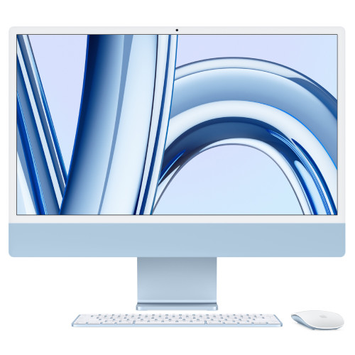 Apple iMac M3 Chip 512GB SSD 24" 4.5K Retina Display Silver All-in-One PC (Late 2023)